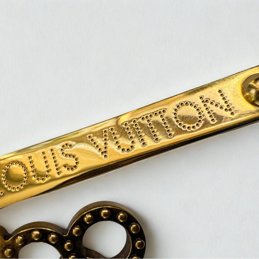 LOUIS VUITTON Cert Auth Bijoux Sac Tapage Bag Charm Keychain w/ COA, box & bag - Picture 10 of 13
